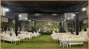 Hire Qawwali Night Decoration Planner in Lahore 2026 – Tulips Events stage setup